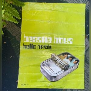 Poor condition 

an original promotional poster for the Beastie Boys' fifth stud